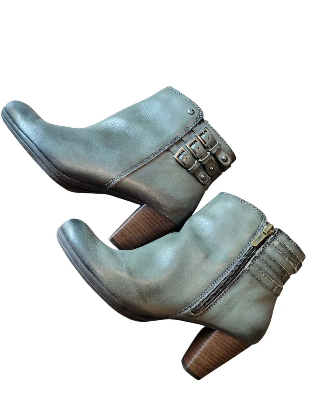 Pikolinos Green Ankle Booties